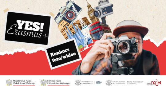 Konkurs „Your Experience Story – YES! Erasmus+” dla studentów